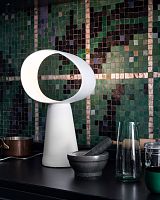 Table lamp Eclipseceramiccontemporarycorded