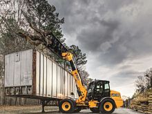 Wheeled loader TM320articulatedtelescopic