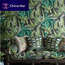 Contemporary wallpaper ASHDOWN : BENMORE linennature patternfabric look