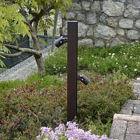 Garden bollard light KAKTUSfor public spacescontemporaryaluminum