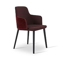 Contemporary chair BACK ME UPindoorfabricleather