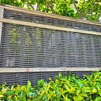 Fence with panels VIROFENCEfor public spacespolyethylenerectangular