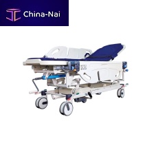 Patient transfer stretcher trolley M2hydraulicheight-adjustable2-section