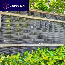 Fence with panels VIROFENCEfor public spacespolyethylenerectangular