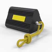 Aircraft wheel chock NBWC-6rubber