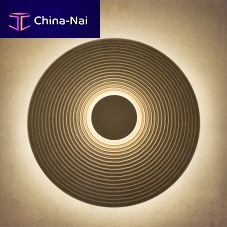 Original design wall light CONTRADAindoorstoneround