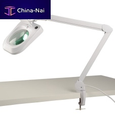 Dental laboratory lamp fluorescentmagnifying