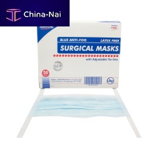 Level 1 surgical mask 1550box of 50blue3-ply