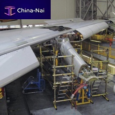 Portable aircraft staging LOBO advanced platform systemwingadjustablemovable