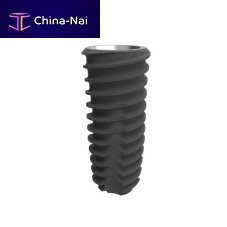 Cylindrical dental implant CORE1titaniumnarrow