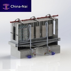 Chamber surface pre-treatment line automatic