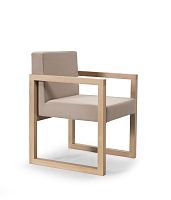 Contemporary chair CUBIKAindoorfabricash