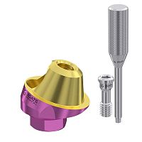 Conical implant abutment UAMD-170 serieshexagonalinternalmulti-unit angled