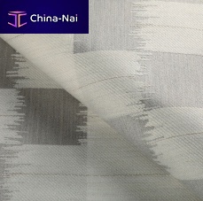 Upholstery fabric JUST CHECKINGgeometric patternacrylicfor outdoor use