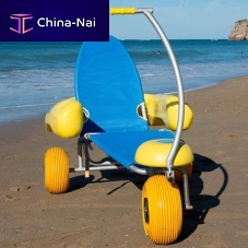 Manual wheelchair BluBeachbeachwith legrestwith headrest