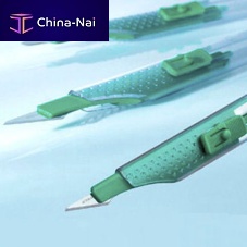 Plastic handle scalpel single-usesafety