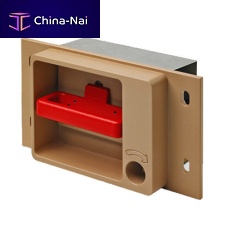Emergency brake handle PAD30 seriesflushfor railway applicationsaluminum