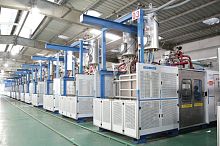 Particle foam molding machine SPZ1270-1470FHfor EPSfor expanded polypropylenePLC-controlled