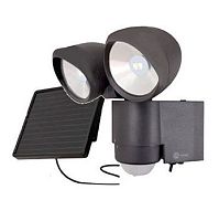 Contemporary wall light SOLARTWAIN outdoorABSround