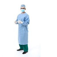 Unisex surgical gown non-wovenblue