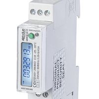 Single-phase electric energy meter UEM40-2CDIN railRS-485with LCD display