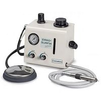Dental laboratory turbine control unit ZIRKO-SURFINairfoot-operatedwith external spray