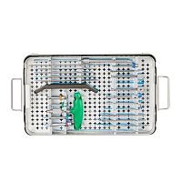 Orthopedic surgery instrument kit sterilesingle-usecustomizable