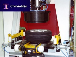 Floor-standing tire inflator machine SBFR series