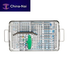 Orthopedic surgery instrument kit sterilesingle-usecustomizable