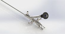 Bent nephroscope NPSLL.01with working channel