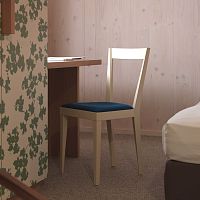 Contemporary chair LIVIA 01indoorfabricplywood