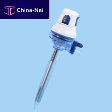 Laparoscopic trocar LET1805with insufflation tapwith sleevesingle use