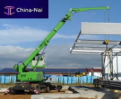 Telescopic crane 613 Mmobileboomconstruction