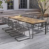 Contemporary chair SWING gardenfabricteak