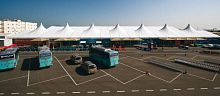 Aircraft hangar temporaryfor airport