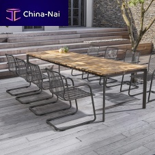 Contemporary chair SWING gardenfabricteak
