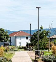 Cast aluminum lamp post AXESSurbangardencontemporary