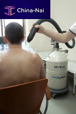 Cryotherapy unit KRIOSAN trolley-mounted