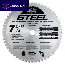 Circular saw blade MCCB7 cuttingcarbidefor metal