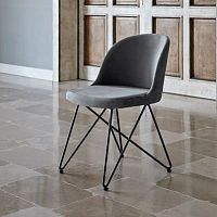 Contemporary chair CLEO S154MXindoorvelvetwool