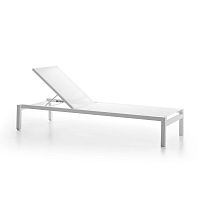 Contemporary sun lounger SAMBA RIOBatyline®Textilene®thermo-lacquered aluminum