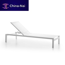 Contemporary sun lounger SAMBA RIOBatyline®Textilene®thermo-lacquered aluminum