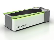 Hydromassage table with water jet medi stream® Design Acryl