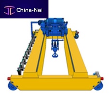 Double-girder overhead travelling crane automatedmanual