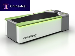 Hydromassage table with water jet medi stream® Design Acryl