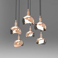 Pendant lamp CALIMEROcopperblown glasscontemporary