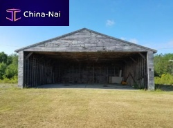Sliding hangar door foldingautomatic