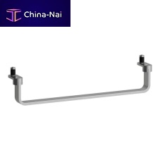 1-bar towel rack H381120 serieswall-mountedmetal