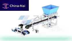 Belt conveyor concrete