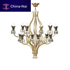 Traditional chandelier 7040/12Swarovski® crystalgold